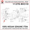 11270-8H310 NISSAN GENUINE INSULATOR ASSY-ENGINE MOUNTING, FRONT 112708H310
