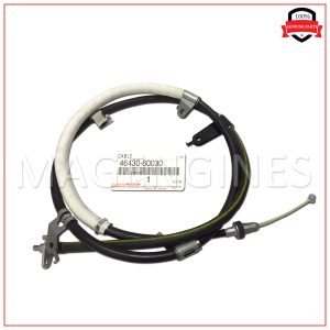 46430-60030 TOYOTA GENUINE CABLE ASSY, PARKING BRAKE, NO.3 4643060030