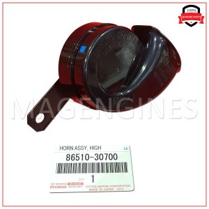 86510-30700 TOYOTA GENUINE HORN ASSY, HIGH PITCHED 8651030700