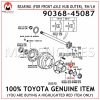 90368-45087 TOYOTA GENUINE BEARING (FOR FRONT AXLE HUB OUTER), RHLH 9036845087