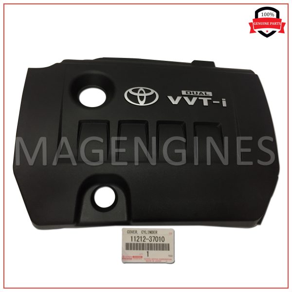 11212-37010 TOYOTA GENUINE VVT-i ENGINE TOP COVER (COVER, CYLINDER HEAD, NO.2) 1121237010