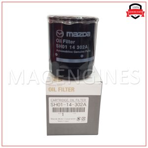 SH01-14-302A MAZDA GENUINE OIL FILTER (SPIN ON) SH0114302A