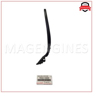 75552-53020 TOYOTA GENUINE ROOF DRIP SIDE FINISH MOULDING, LH 7555253020