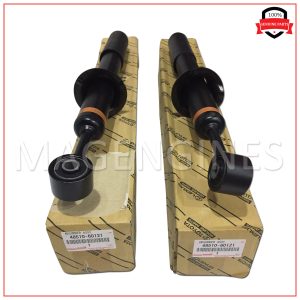 48510-60121 x 2 TOYOTA GENUINE FRONT SHOCK ABSORBERS (SET OF 2Pcs)